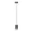 Emibig Pendelleuchte Fumiko Stahl Schwarz | Geeignet für 1x GU10 - Max 10W